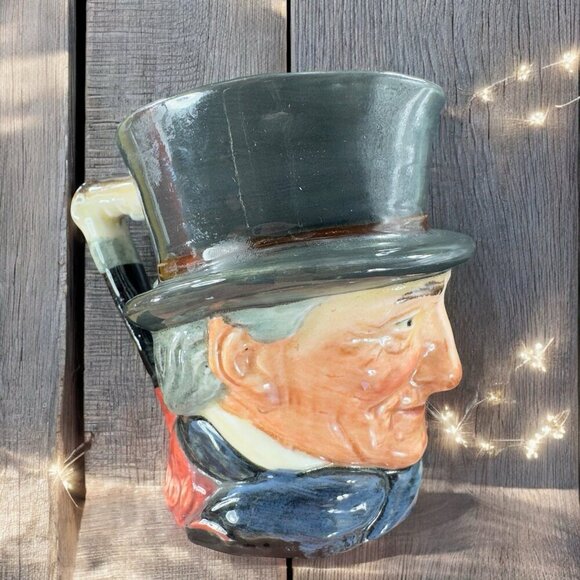 Royal Doulton John Peel Toby Jug Creamer Fine Porcelain Small Pitcher Vintage - Picture 2 of 12